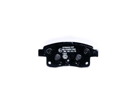Brake Pad Set, disc brake 8DB 355 012-781 Hella, Image 2