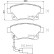 Brake Pad Set, disc brake 8DB 355 012-781 Hella, Thumbnail 4