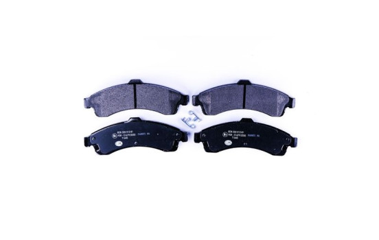 Brake Pad Set, disc brake 8DB 355 012-811 Hella