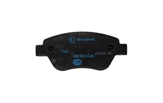 Brake Pad Set, disc brake 8DB 355 012-831 Hella, Image 4
