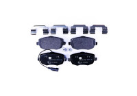 Brake Pad Set, disc brake 8DB 355 012-861 Hella