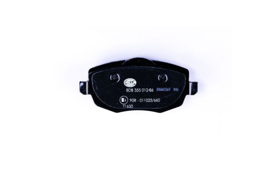 Brake Pad Set, disc brake 8DB 355 012-861 Hella, Image 2