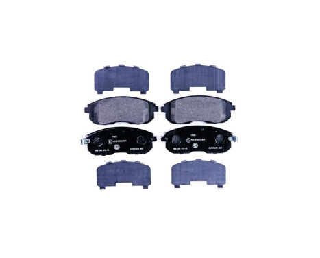 Brake Pad Set, disc brake 8DB 355 012-901 Hella