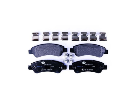 Brake Pad Set, disc brake 8DB 355 012-911 Hella