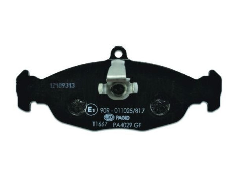 Brake Pad Set, disc brake 8DB 355 013-031 Hella Pagid GmbH, Image 3