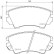 Brake Pad Set, disc brake 8DB 355 013-041 Hella, Thumbnail 4