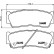 Brake Pad Set, disc brake 8DB 355 013-081 Hella, Thumbnail 7