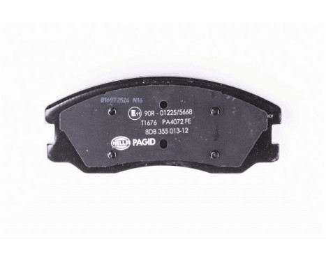 Brake Pad Set, disc brake 8DB 355 013-121 Hella Pagid GmbH, Image 3