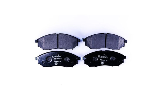 Brake Pad Set, disc brake 8DB 355 013-141 Hella