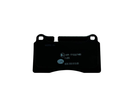 Brake Pad Set, disc brake 8DB 355 013-201 Hella, Image 2