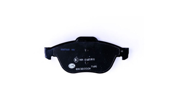 Brake Pad Set, disc brake 8DB 355 013-241 Hella, Image 2
