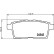 Brake Pad Set, disc brake 8DB 355 013-261 Hella, Thumbnail 4