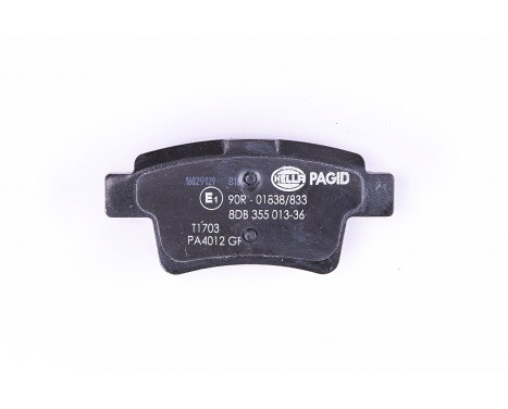 Brake Pad Set, disc brake 8DB 355 013-361 Hella, Image 3