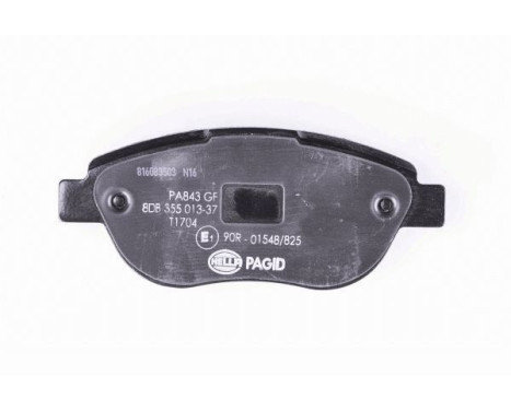 Brake Pad Set, disc brake 8DB 355 013-371 Hella Pagid GmbH, Image 3