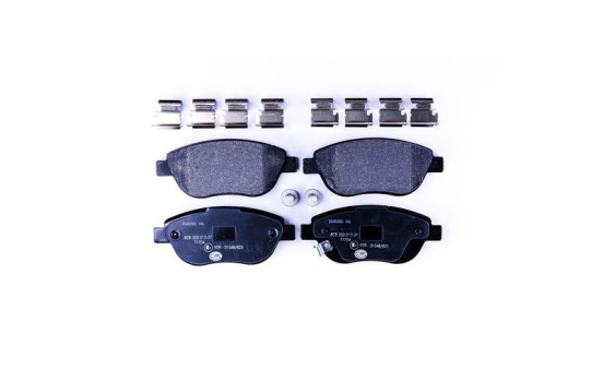 Brake Pad Set, disc brake 8DB 355 013-371 Hella