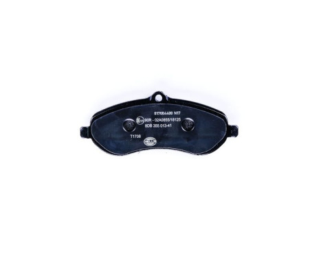 Brake Pad Set, disc brake 8DB 355 013-411 Hella, Image 2