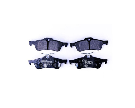 Brake Pad Set, disc brake 8DB 355 013-461 Hella