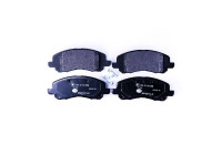 Brake Pad Set, disc brake 8DB 355 013-491 Hella