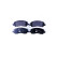 Brake Pad Set, disc brake 8DB 355 013-491 Hella