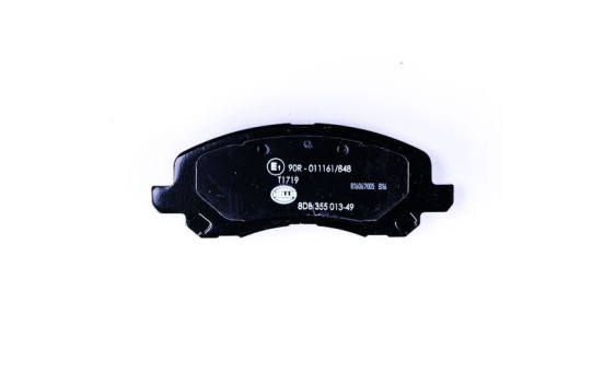 Brake Pad Set, disc brake 8DB 355 013-491 Hella, Image 2