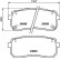 Brake Pad Set, disc brake 8DB 355 013-551 Hella, Thumbnail 4