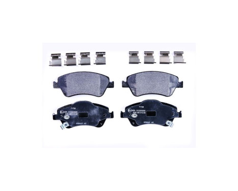 Brake Pad Set, disc brake 8DB 355 013-561 Hella