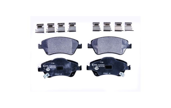 Brake Pad Set, disc brake 8DB 355 013-561 Hella