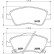 Brake Pad Set, disc brake 8DB 355 013-561 Hella, Thumbnail 4