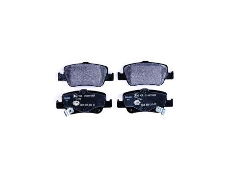 Brake Pad Set, disc brake 8DB 355 013-571 Hella