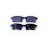 Brake Pad Set, disc brake 8DB 355 013-631 Hella