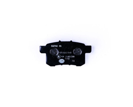 Brake Pad Set, disc brake 8DB 355 013-631 Hella, Image 2