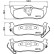 Brake Pad Set, disc brake 8DB 355 013-681 Hella, Thumbnail 4
