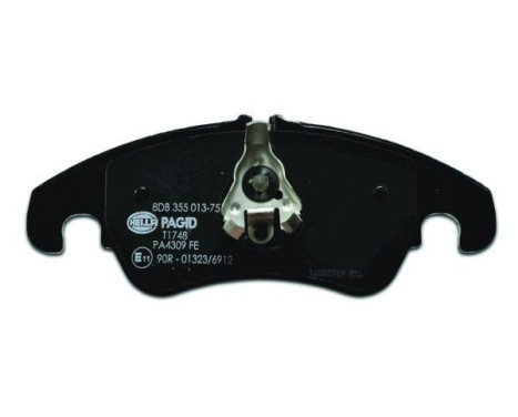 Brake Pad Set, disc brake 8DB 355 013-751 Hella Pagid GmbH, Image 3