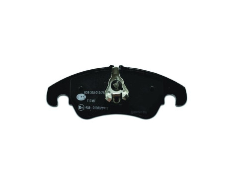 Brake Pad Set, disc brake 8DB 355 013-751 Hella, Image 2