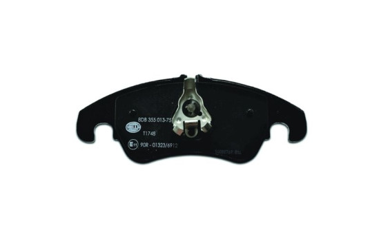 Brake Pad Set, disc brake 8DB 355 013-751 Hella, Image 2