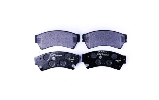 Brake Pad Set, disc brake 8DB 355 013-761 Hella