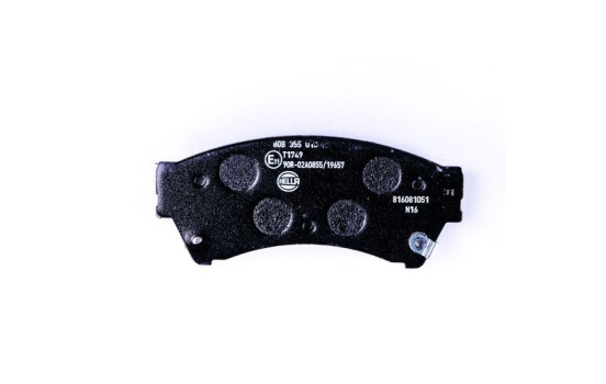 Brake Pad Set, disc brake 8DB 355 013-761 Hella, Image 2