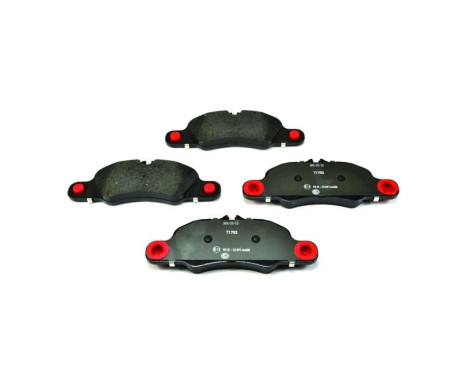 Brake Pad Set, disc brake 8DB 355 013-801 Hella