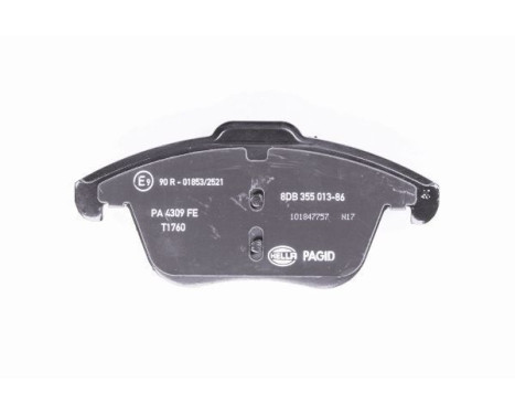 Brake Pad Set, disc brake 8DB 355 013-861 Hella Pagid GmbH, Image 6