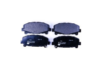 Brake Pad Set, disc brake 8DB 355 013-881 Hella