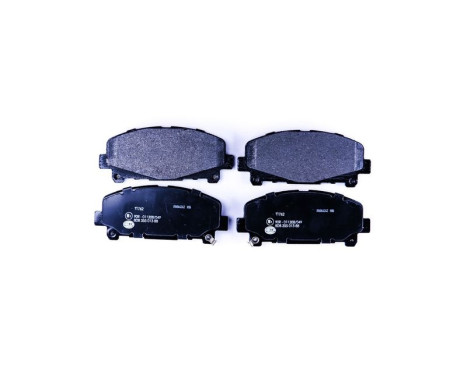 Brake Pad Set, disc brake 8DB 355 013-881 Hella