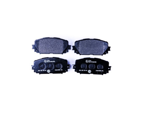 Brake Pad Set, disc brake 8DB 355 013-901 Hella