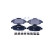 Brake Pad Set, disc brake 8DB 355 013-911 Hella
