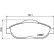 Brake Pad Set, disc brake 8DB 355 013-911 Hella, Thumbnail 4