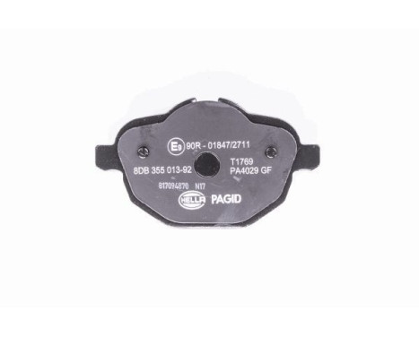 Brake Pad Set, disc brake 8DB 355 013-921 Hella Pagid GmbH, Image 3