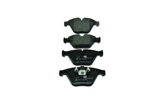 Brake Pad Set, disc brake 8DB 355 013-931 Hella