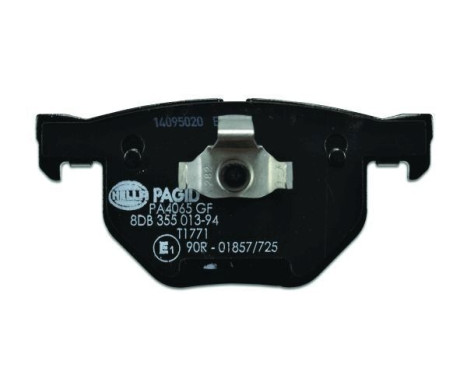 Brake Pad Set, disc brake 8DB 355 013-941 Hella Pagid GmbH, Image 3