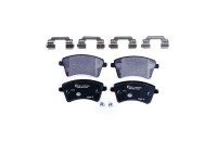 Brake Pad Set, disc brake 8DB 355 013-961 Hella