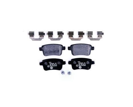 Brake Pad Set, disc brake 8DB 355 013-971 Hella