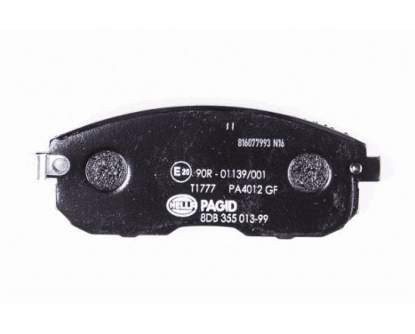 Brake Pad Set, disc brake 8DB 355 013-991 Hella Pagid GmbH, Image 3